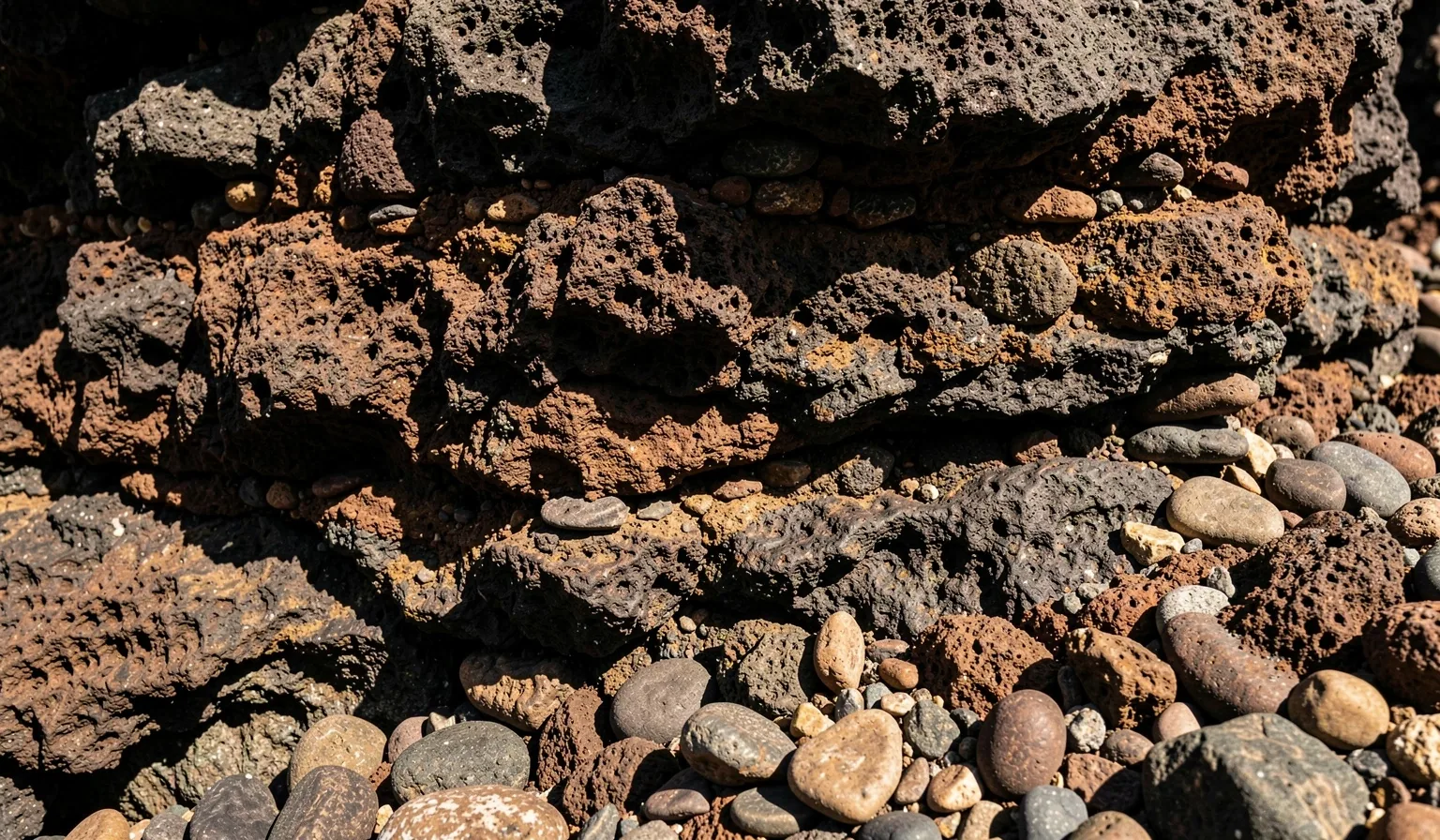 Volcanic mineral textures